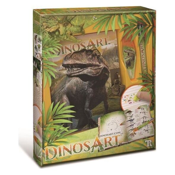 Σετ δημιουργικότητας Eaglemoss Ltd DINOSART Secret Diary, 15053 14079967 694704150538