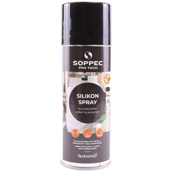 Dell Soppec Pro Tech Silikonespray Glidemiddel 400ML - 2019947 14116633 3598300016038