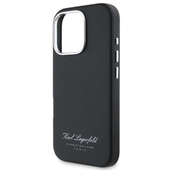 Karl Lagerfeld Karl Lagerfeld KLHCP16XPGWCMKHK iPhone 16 Pro Max 6,9" hardcase czarny/black hotel RSG