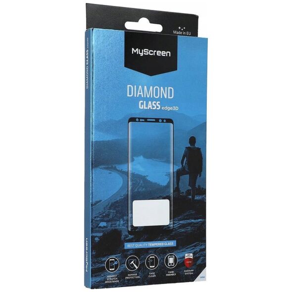 MS Diamond Glass Edge 3D Honor Magic7     Pro czarny/black szkło hartowane