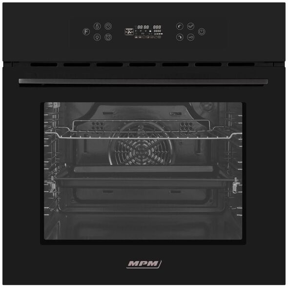 Piekarnik MPM MPM-63-BO-26 Piekarnik 60cm czarny Full glass black