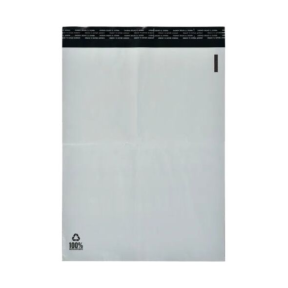 Stickn Forsendelsesposer PE hvid 550x770mm 100 τεμάχια/συσκευασία - (100 τεμάχια) 13798680 7392265521400
