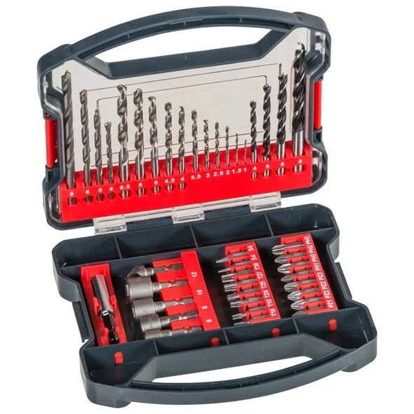 Einhell Einhell Bor- og bitssæt, 41 dele, PWR-box 13800372 4009311091048