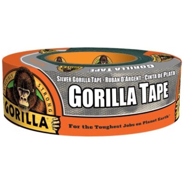 Gorilla Sports Gaffatape - 48mm - Sølv - 32 m. 13939537 5704947004347