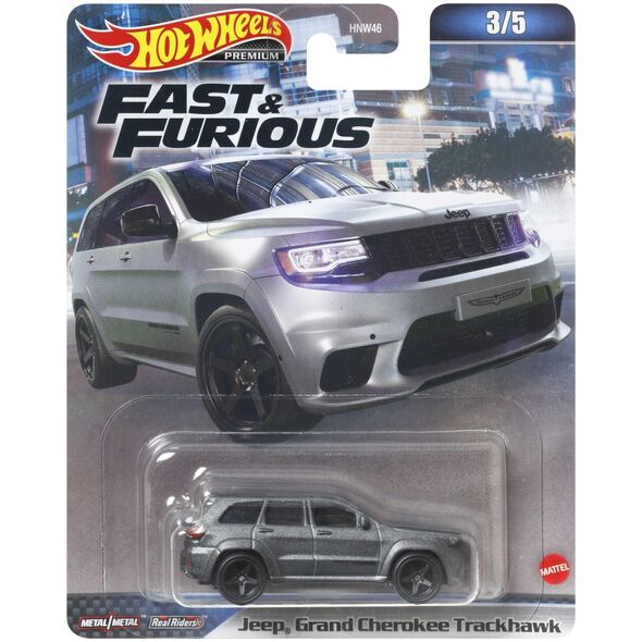 Mattel Hot Wheels Samochód Szybcy i wściekli Premium HNW46 MATTEL p10, mix cena za 1 szt