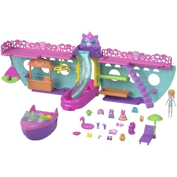 Mattel „Polly Pocket“ vienaragio laivo rinkinys