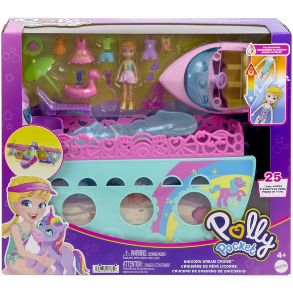 Mattel „Polly Pocket“ vienaragio laivo rinkinys