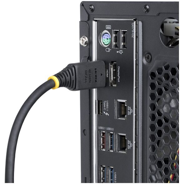 StarTech HDMI2-CABLE-4K60-1M kabel HDMI HDMI Typu A (Standard) Czarny