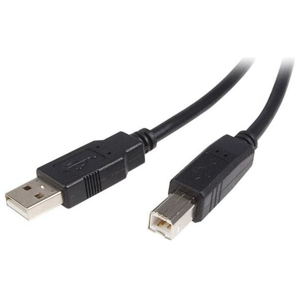 Kabel USB StarTech USB-A - USB-B 3 m Czarny (USB2HAB3M)
