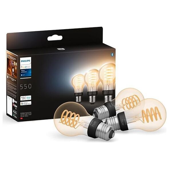 Philips Philips Hue White Ambiance E27 Filament 3erPack