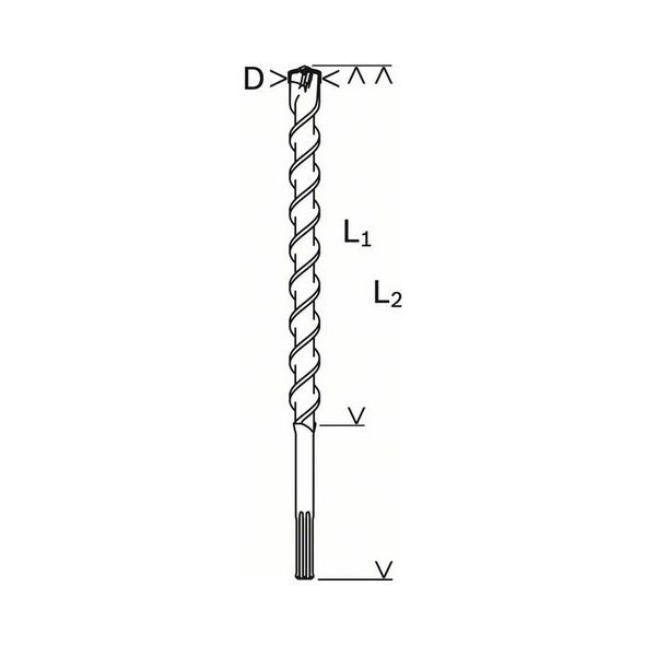 Wiertło Bosch SDS MAX 32mm  (2608586792)