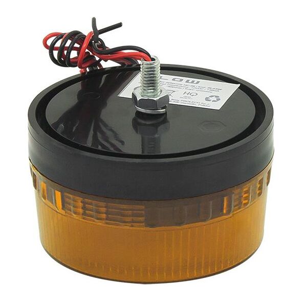 Blow Sygnalizator optyczny LED 12V DC HC-05 pomarańczowy (26-426)