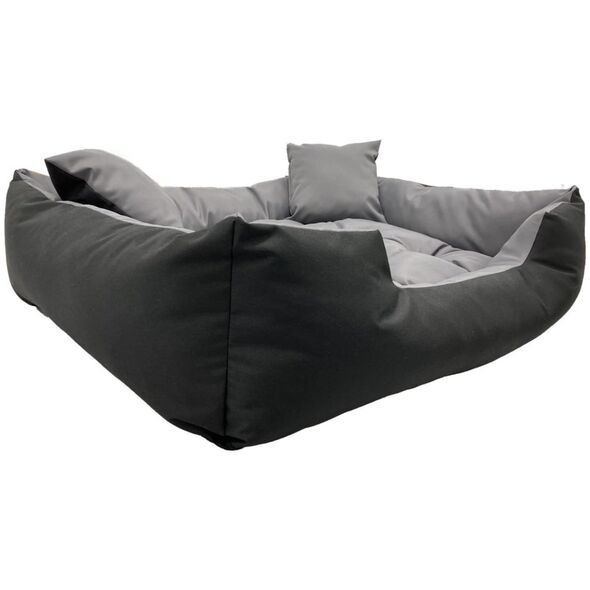 AIO Europe Legowisko dla psa ECCO 40x30 / 55x45 cm szaro-czarne