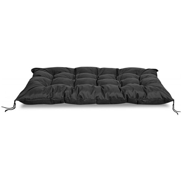 vidaXL PODUSZKA OGRODOWA NA PALETY 120X80 CM CZARNA