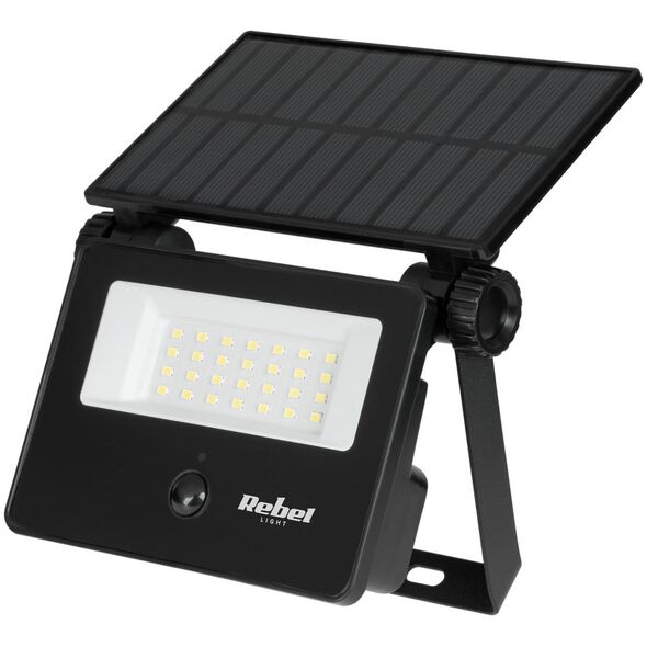 Rebel Lampa solarna z czujnkiem zmierzchu i ruchu
