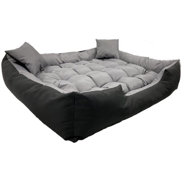 AIO Europe Legowisko dla psa ECCO 130x100 / 145x115 cm szaro-czarne