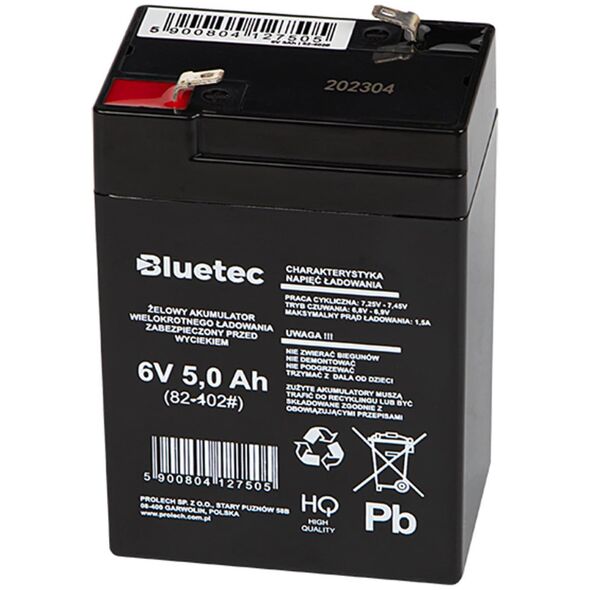 Blow 82-402# Akumulator żelowy  6v  5ah bluetec