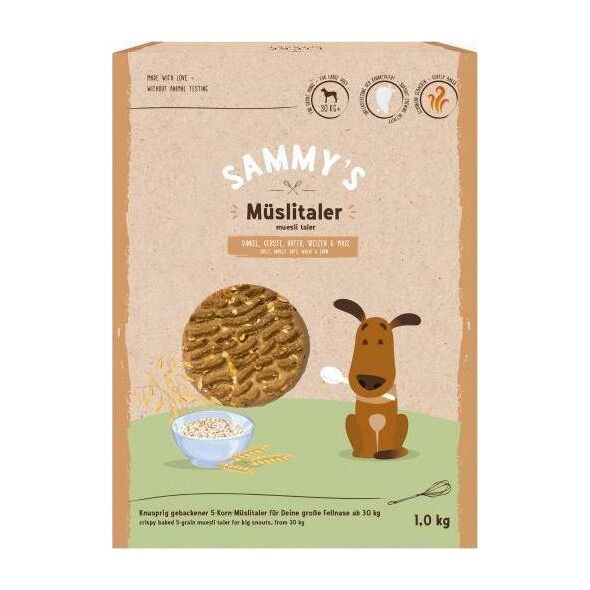 Sammys Sammy's Muesli Taler Ciasteczka Dla Psa 1kg