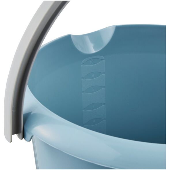 Keeper Mop Keeper Bucket With Spout Mika 10l Nordic Blue 1171... 11278357 4052396083484