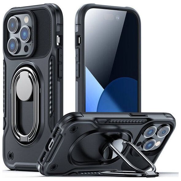 Joyroom Etui Joyroom Dual Hinge Apple iPhone 14 czarne