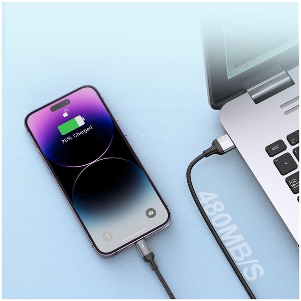 Kabel USB Joyroom USB-A - Lightning 3 m Czarny (JYR665)