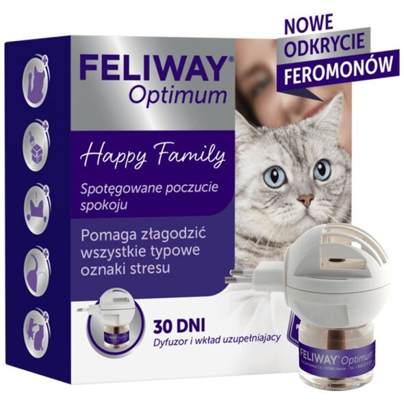 Triton CEVA Feliway Optimum dyfuzor + wkład 48ml