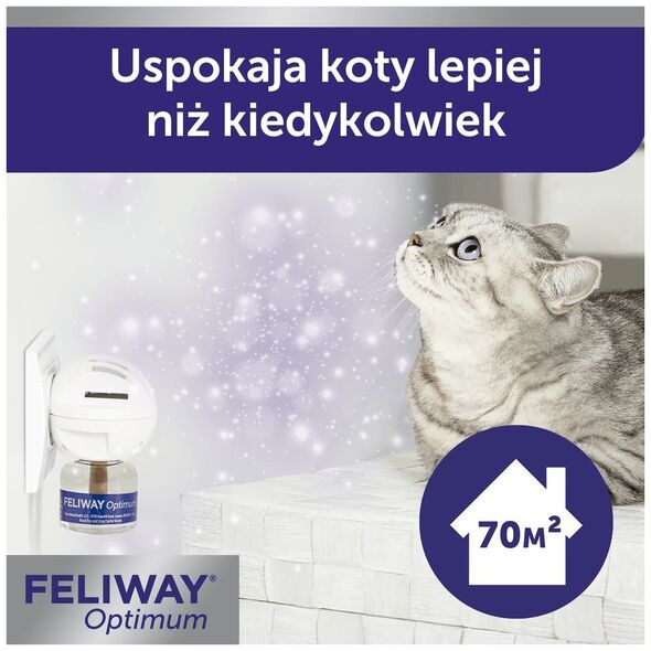 Triton CEVA Feliway Optimum dyfuzor + wkład 48ml