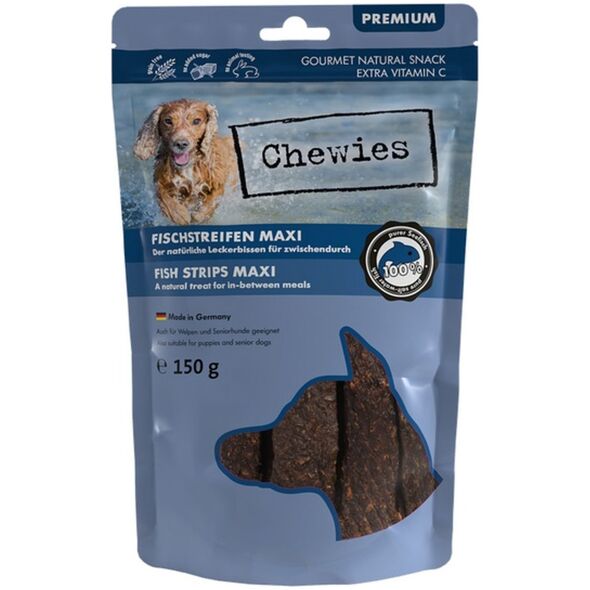 Chewies Chewies Fish Strips Maxi Ryby morskie 150g