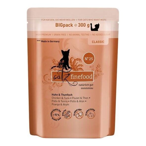 Catz Finefood Catz Finefood Classic Karma Dla Kota Kurczak Tuńczyk 300g