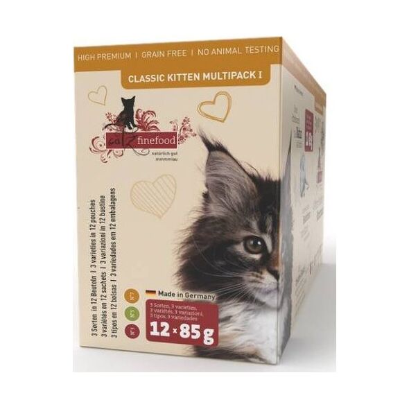 Catz Finefood Catz Finefood Karma Dla Kociąt Mix Saszetki 12x85g