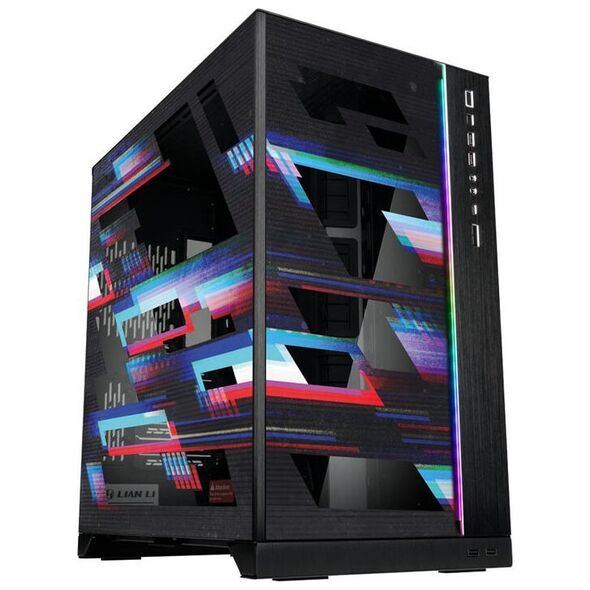 Stealkey Customs Stealkey Customs Lian Li O11D XL Folienset - Glitch 13333287 4260754980140