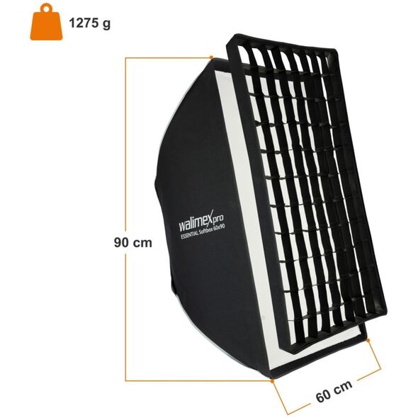 Walimex walimex pro Softbox Essential 60x90 13342359 4056929234244