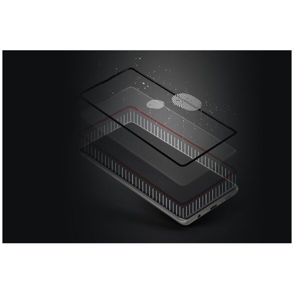 MyScreen Protector MyScreen Protector - σκληρυμένο γυαλί για ελαφρώς στρογγυλεμένες οθόνες DIAMOND GLASS LITE Edge FULL GLUE για Vivo V30 Lite 13474612 5904433231534
