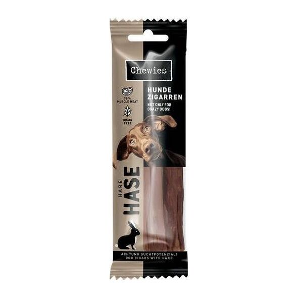 Chewies Chewies Hundezigarren Hase - zając 75g