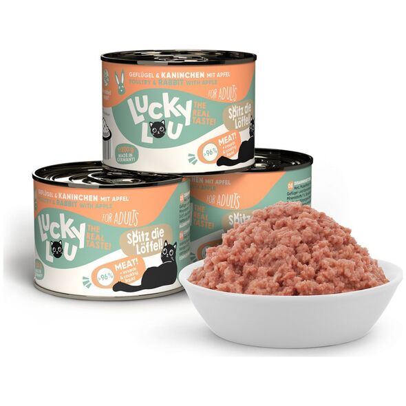 Lucky Lou Lucky Lou Lifestage Adult Drób i królik puszka 200g