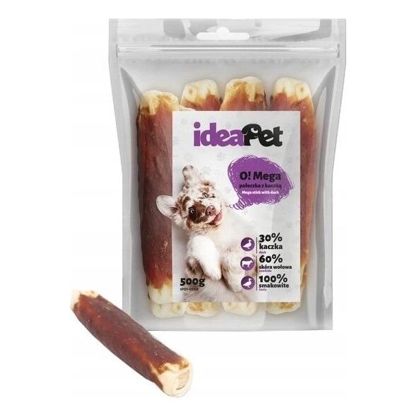 IdeaPet IdeaPet Pałeczka z kaczką XL 500g