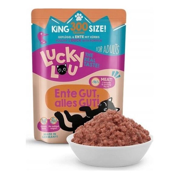 Lucky Lou Lucky Lou Lifestage Adult Drób i kaczka saszetka 300g