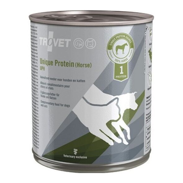 Trovet Trovet Unique Protein UPH Konina dla psa i kota puszka 800g