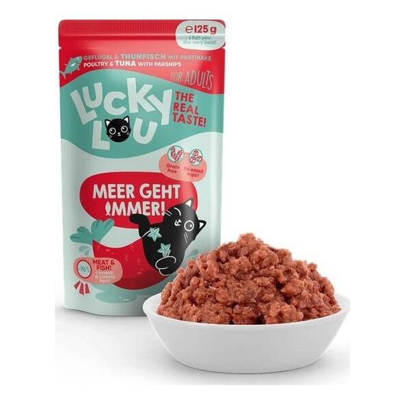 Applaws Lucky Lou Karma Dla Kota Drób Tuńczyk Saszetka 125g