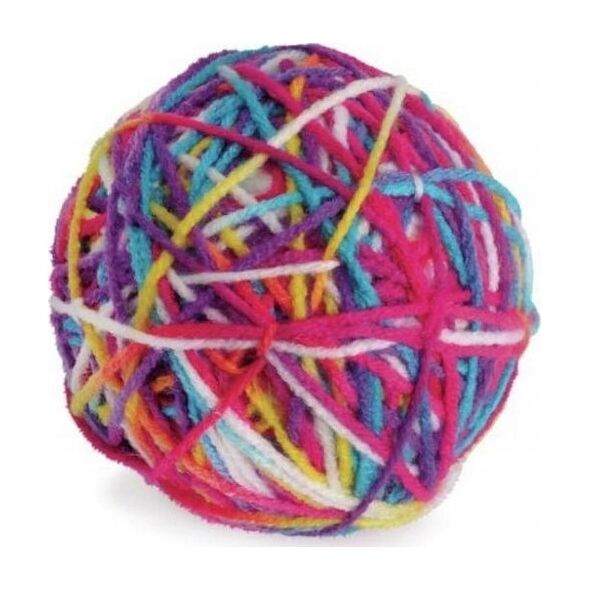 Camon Camon Cat Toy Piłeczka z włóczką i dzwonkiem