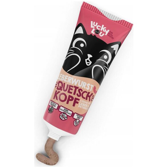 Lucky Lou Lucky Lou Quetschkopfe Kiełbasa z wątróbki pasta 75g