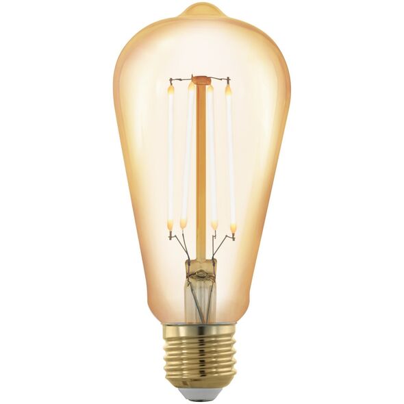 EGLO E27 ST64 teardrop bulb with warm white light - 2200 K