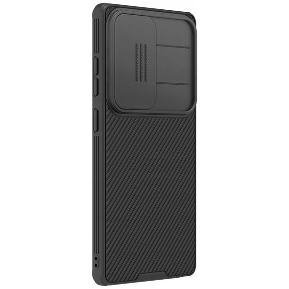 Etui Nillkin CamShield Pro na Samsung S25 Ultra z osłoną na aparat - czarne