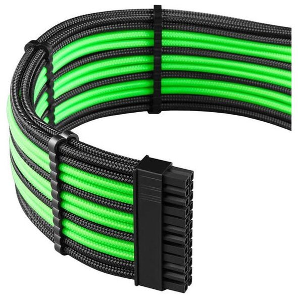 Κιτ επέκτασης καλωδίου CableMod CableMod PRO ModMesh 12VHPWR - μαύρο/ανοιχτό πράσινο 13334514 694365693528