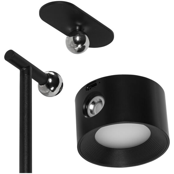 Λάμπα LED Century Century PIXEL μαύρο 1,8W 4000K Διαμ. IP20 13337820 9090171021684