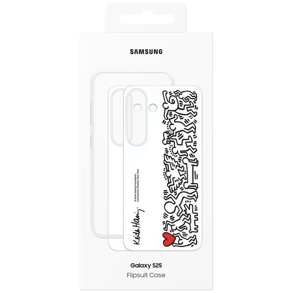 Samsung Flipsuit Case für Galaxy S25, White