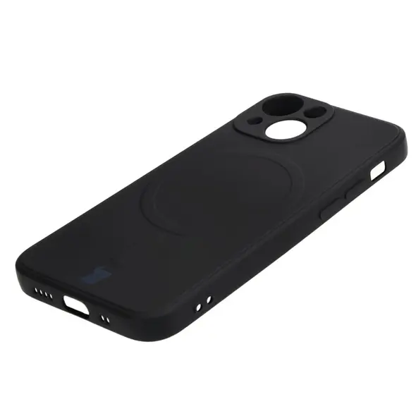 Bizon Case Silicone MagSafe Sq Apple iPhone 13 Mini black