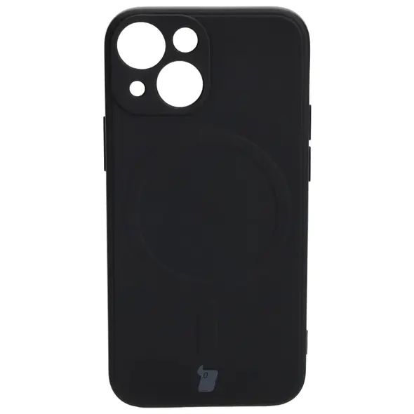 Bizon Case Silicone MagSafe Sq Apple iPhone 13 Mini black