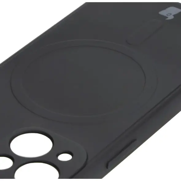 Bizon Case Silicone MagSafe Sq Apple iPhone 13 Mini black