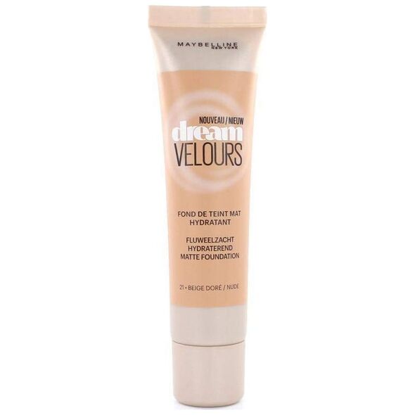 Maybelline Maybelline, Dream Velvet, Soft Matte, Cream Foundation, 21, Beige Dore, 30 ml για γυναίκες 13077857 3600531294670